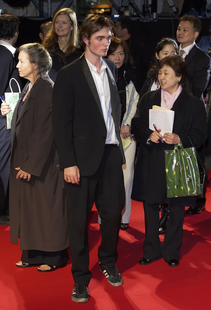 Robert suited up for a Harry Potter and the Goblet of Fire premiere in November 2005.