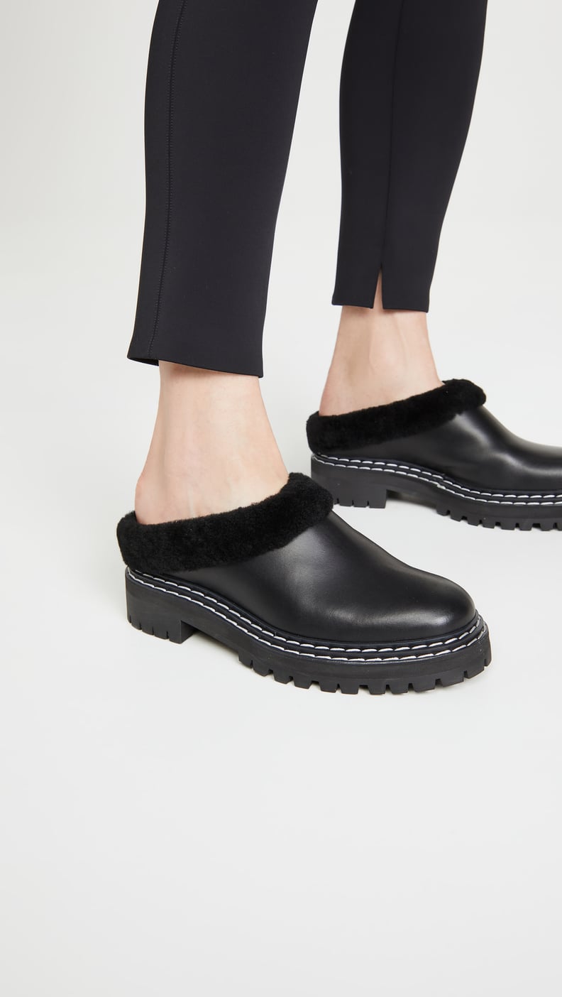 For Cold Days: Proenza Schouler Lug Sole Mules