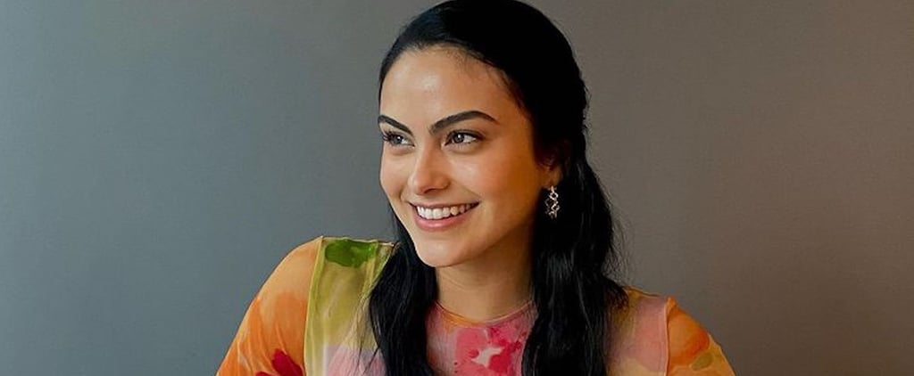 Shop Cami Mendes's Sheer Floral Dress on Jimmy Fallon