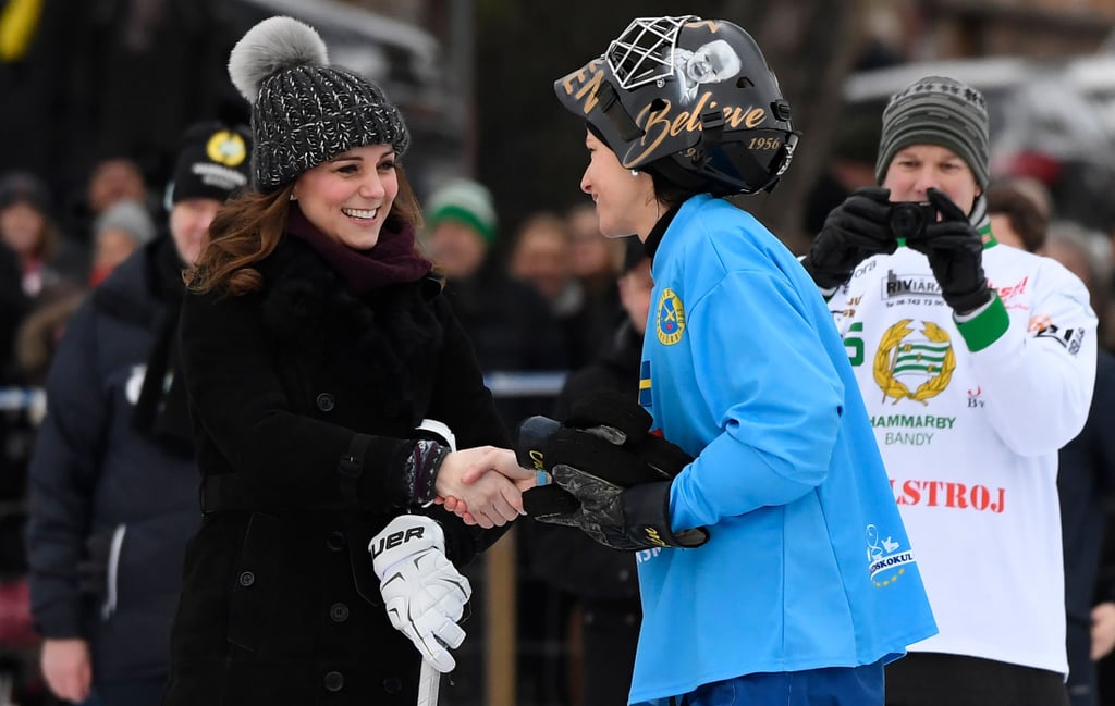 Kate Middleton Wearing a Beanie in Sweden