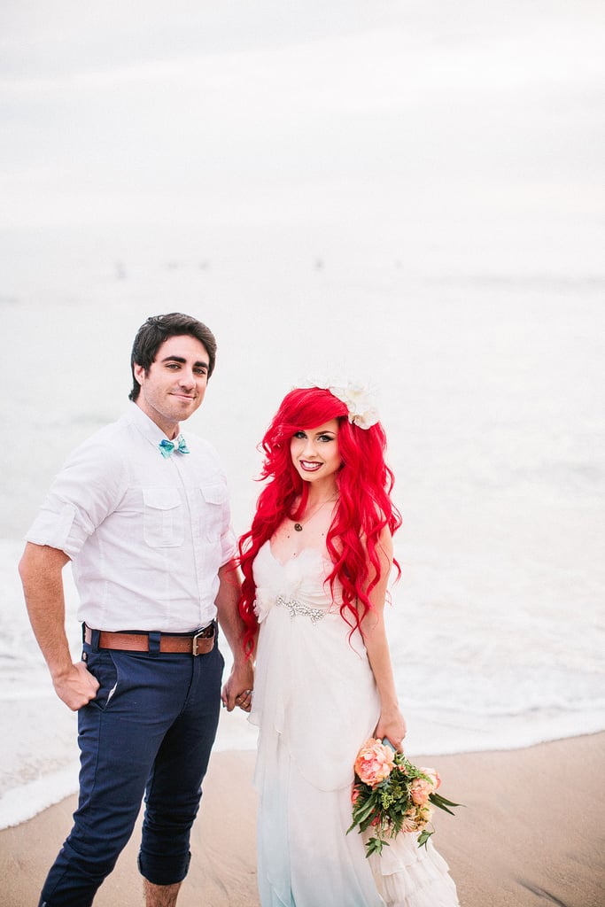 Hipster Little Mermaid Wedding