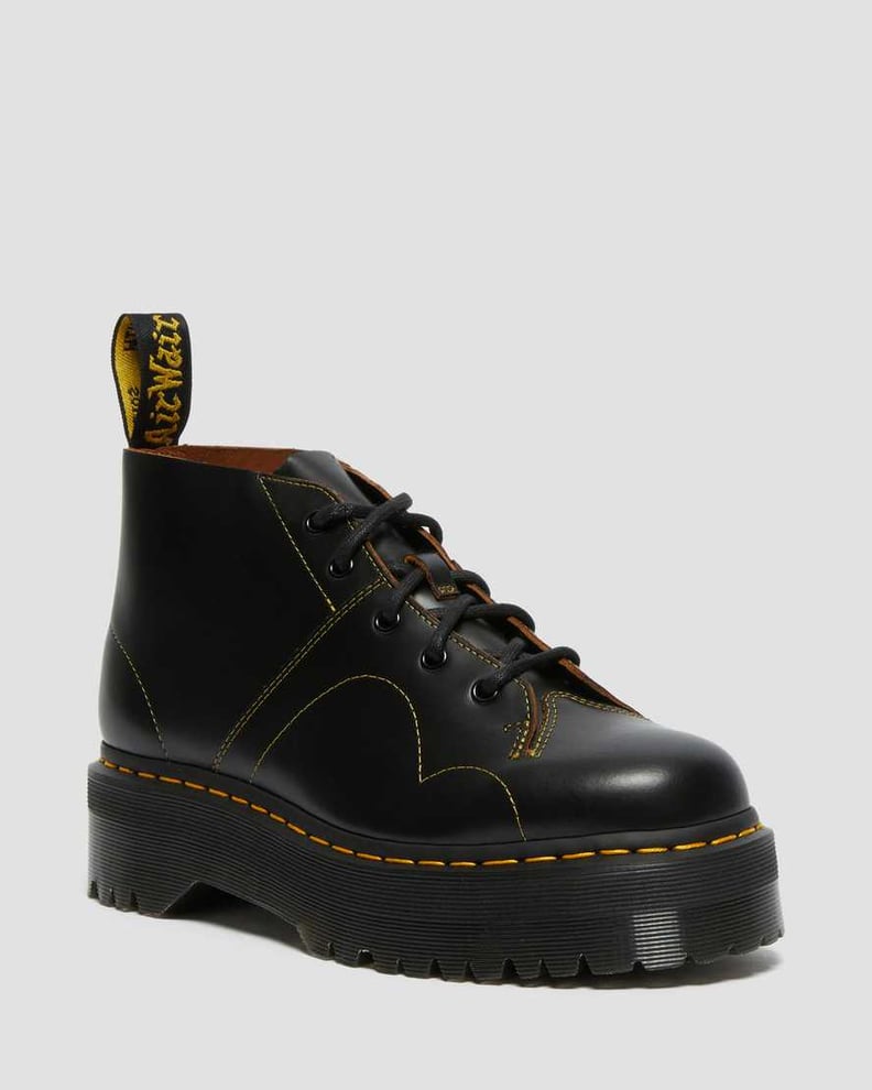 E-Girl Outfit Ideas: Dr. Martens Black Church Platform Boots