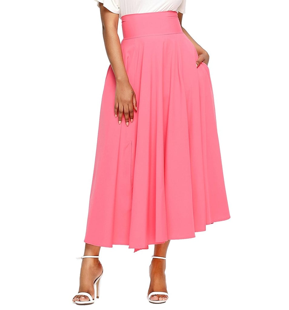 Fuyote Belted Pleated Skirt