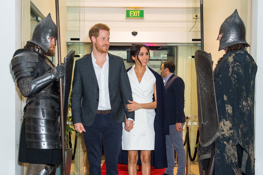 Meghan Markle's Maggie Marilyn Tuxedo Dress October 2018