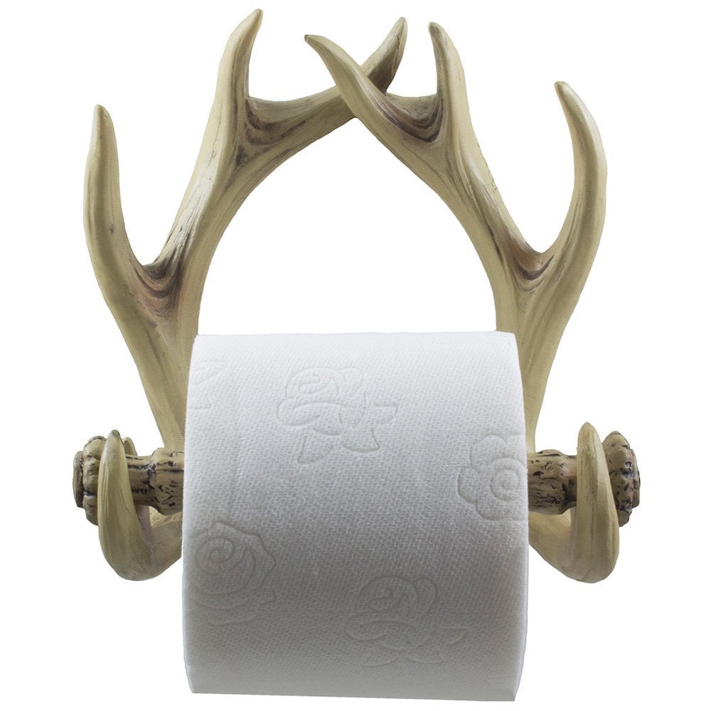Decorative Deer Antler Toilet Paper Holder Gifts For Outdoorsmen