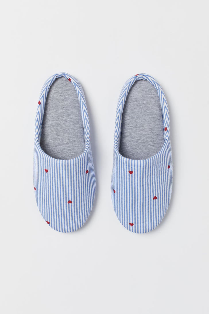 H&M Patterned Slippers | The Best Cute and Cozy Gifts | POPSUGAR Smart ...