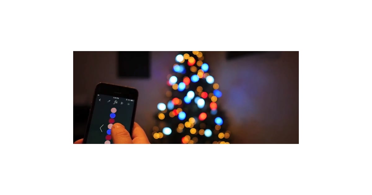 App-Controlled Holiday Lights | POPSUGAR Tech