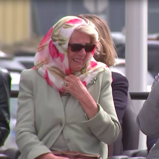 Camilla Laughing During Canadian Throat Singing Performance