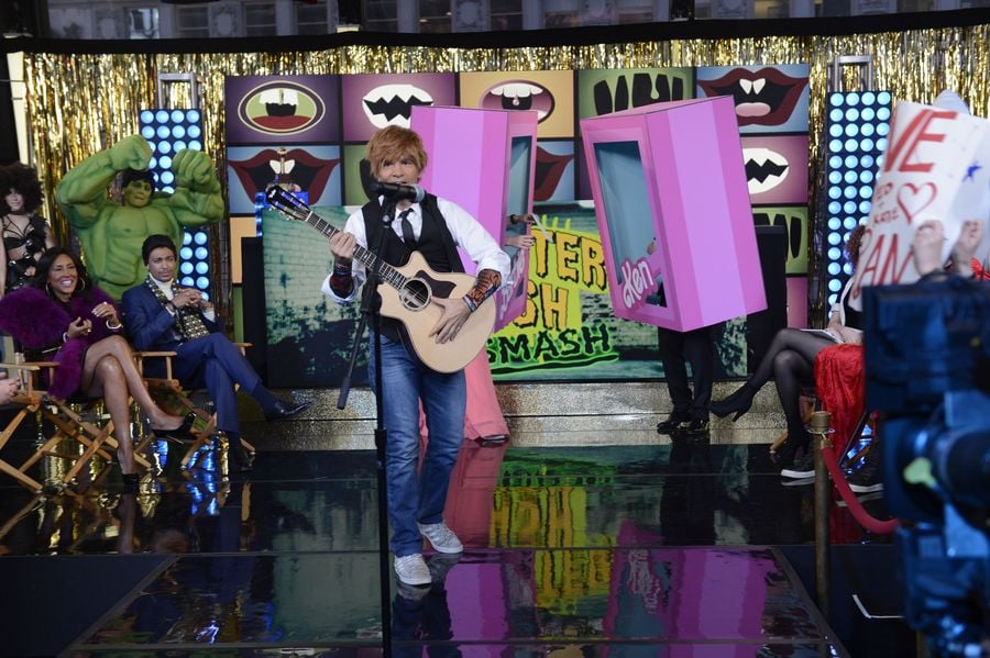 George Stephanopoulos as Ed Sheeran