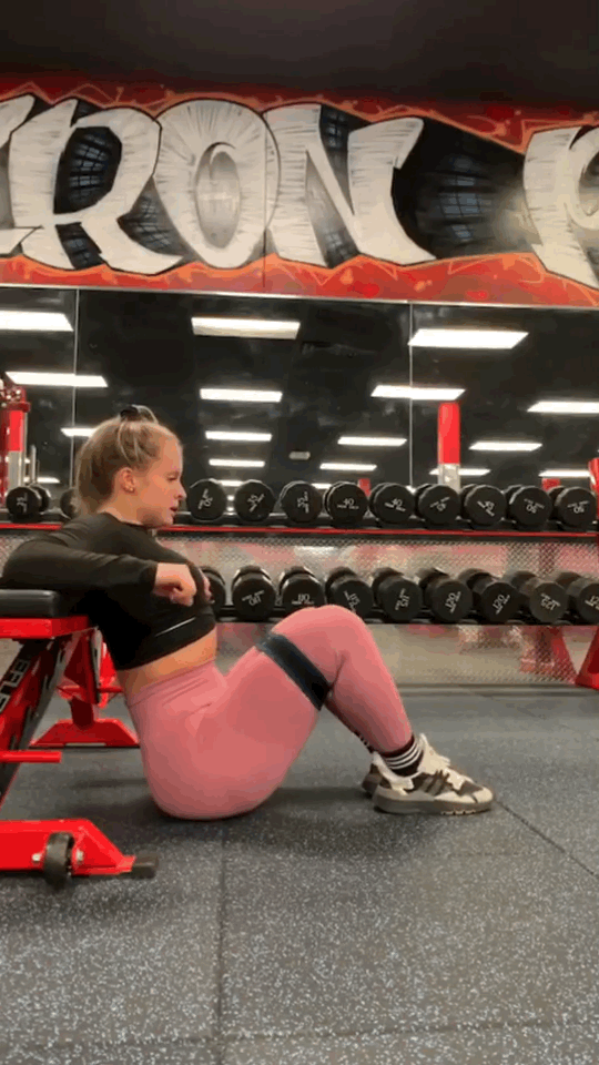 Burnout: Banded Seated Abduction