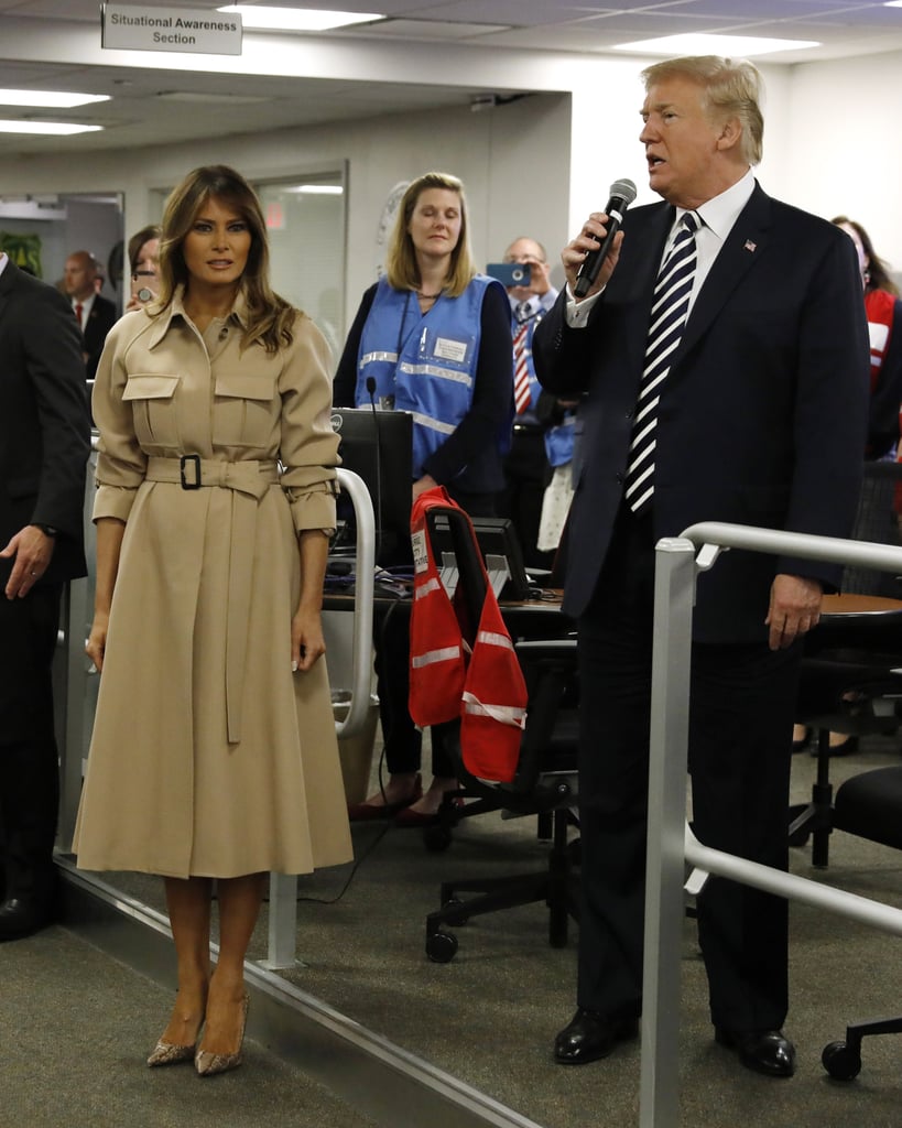Melania Trump's Trench Dress