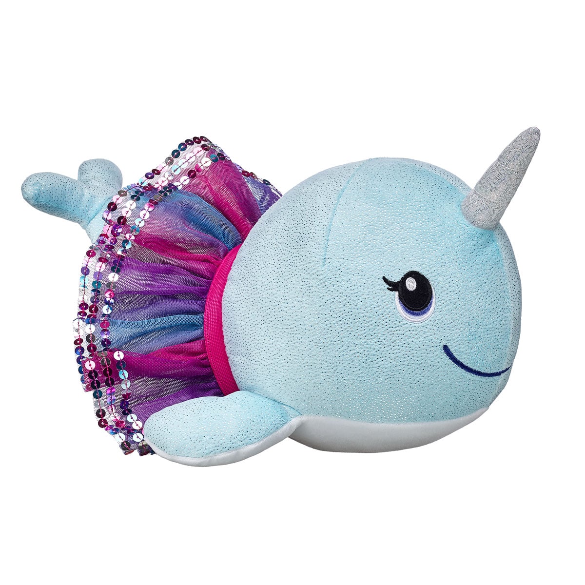 narwhal teddy bear