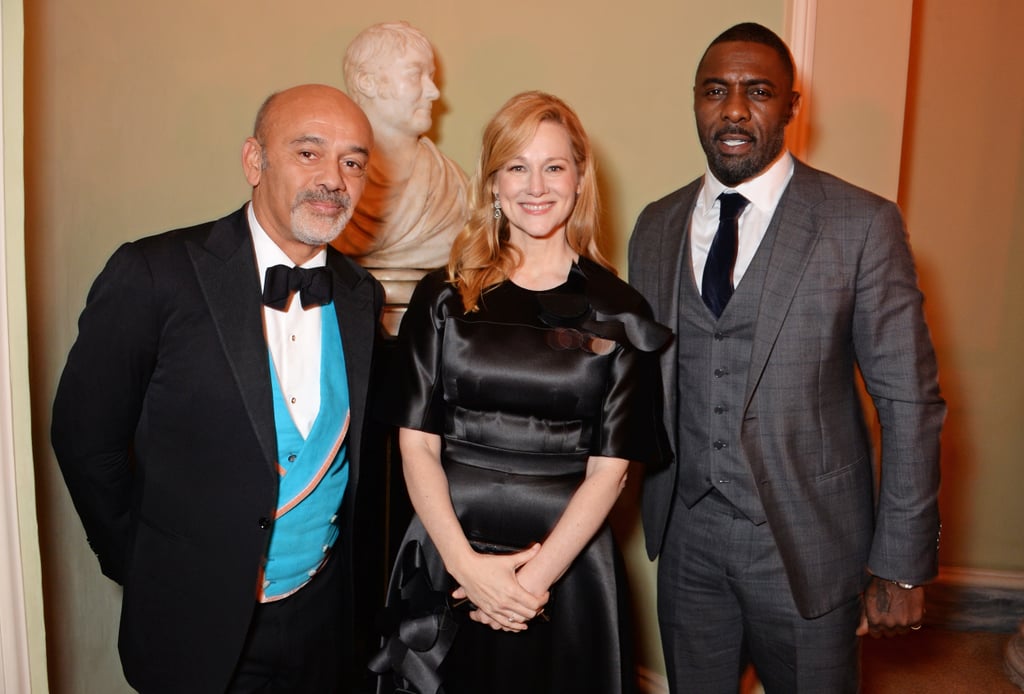 Idris Elba and Family at the Evening Standard Awards