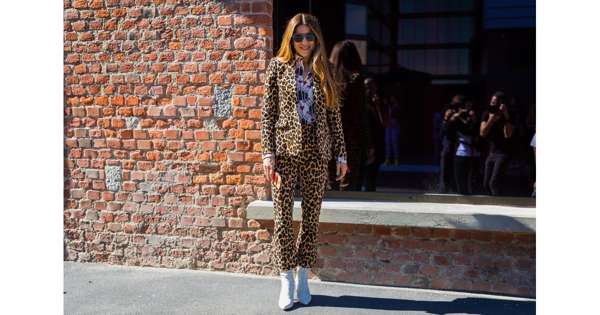 leopard pantsuit