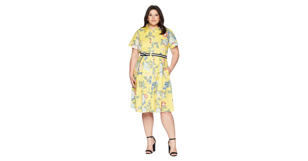 donna morgan yellow dress