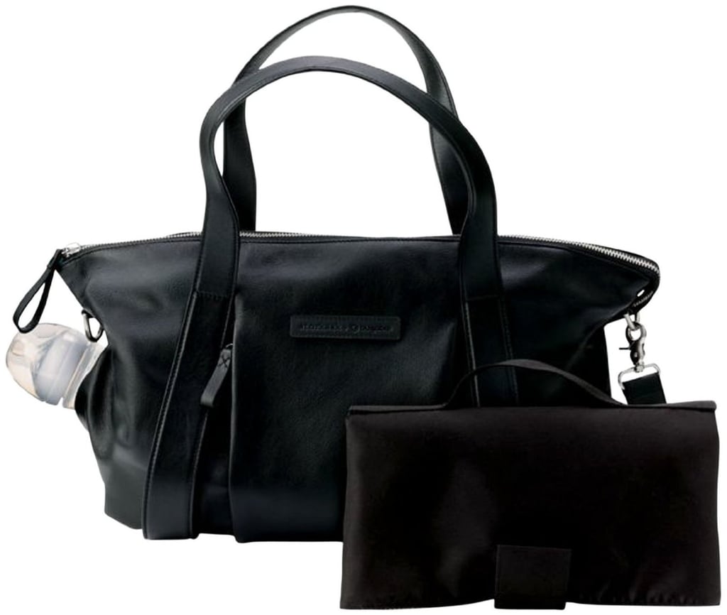 Bugaboo Storksak Leather Diaper Bag