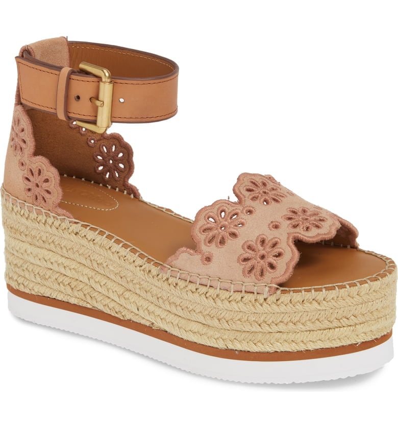 See by Chloé Glyn Wedge Espadrille Sandals