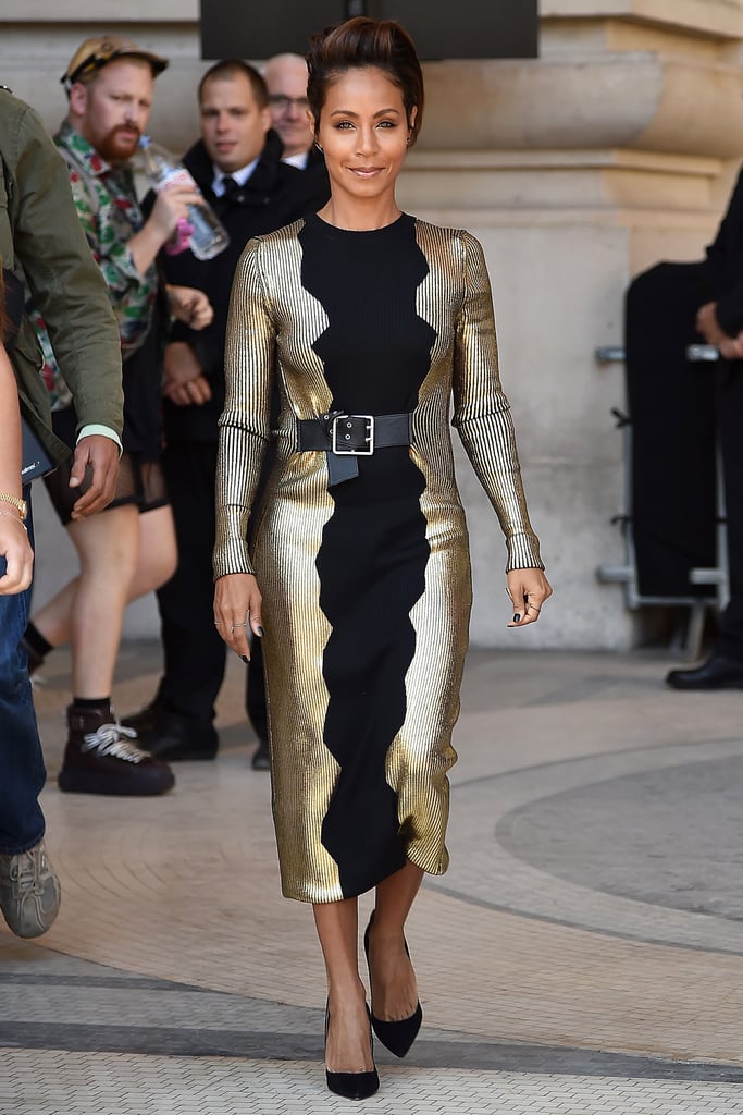 Jada Pinkett Smith at Paris Fashion Week 2015 Pictures
