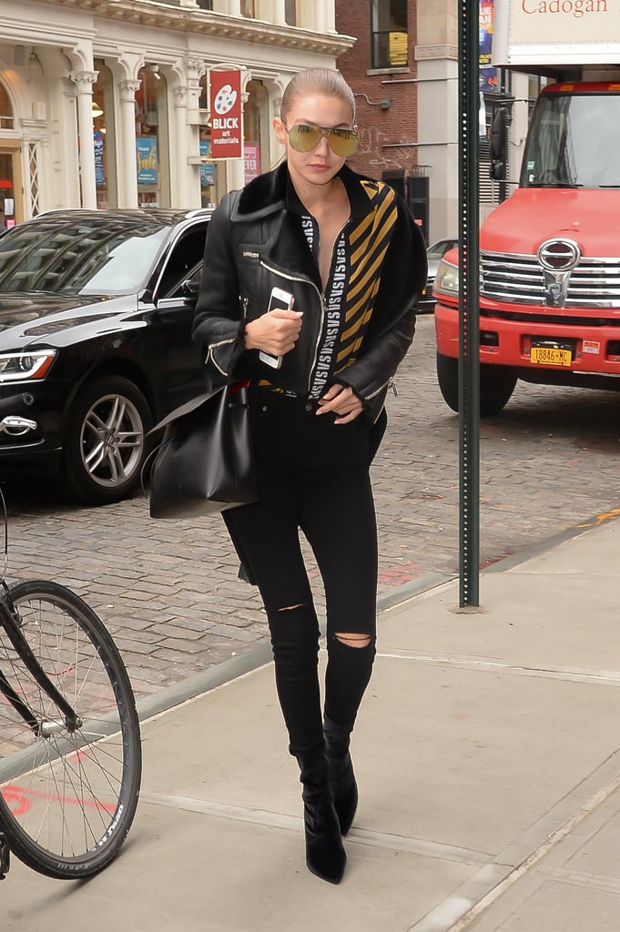 Gigi's Shearling Leather Jacket
