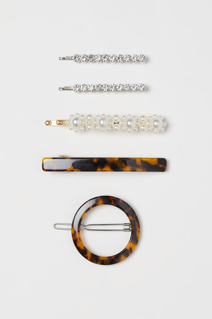 H&M 5Pack Hair Clips Best H&M Products Under 50 POPSUGAR Fashion