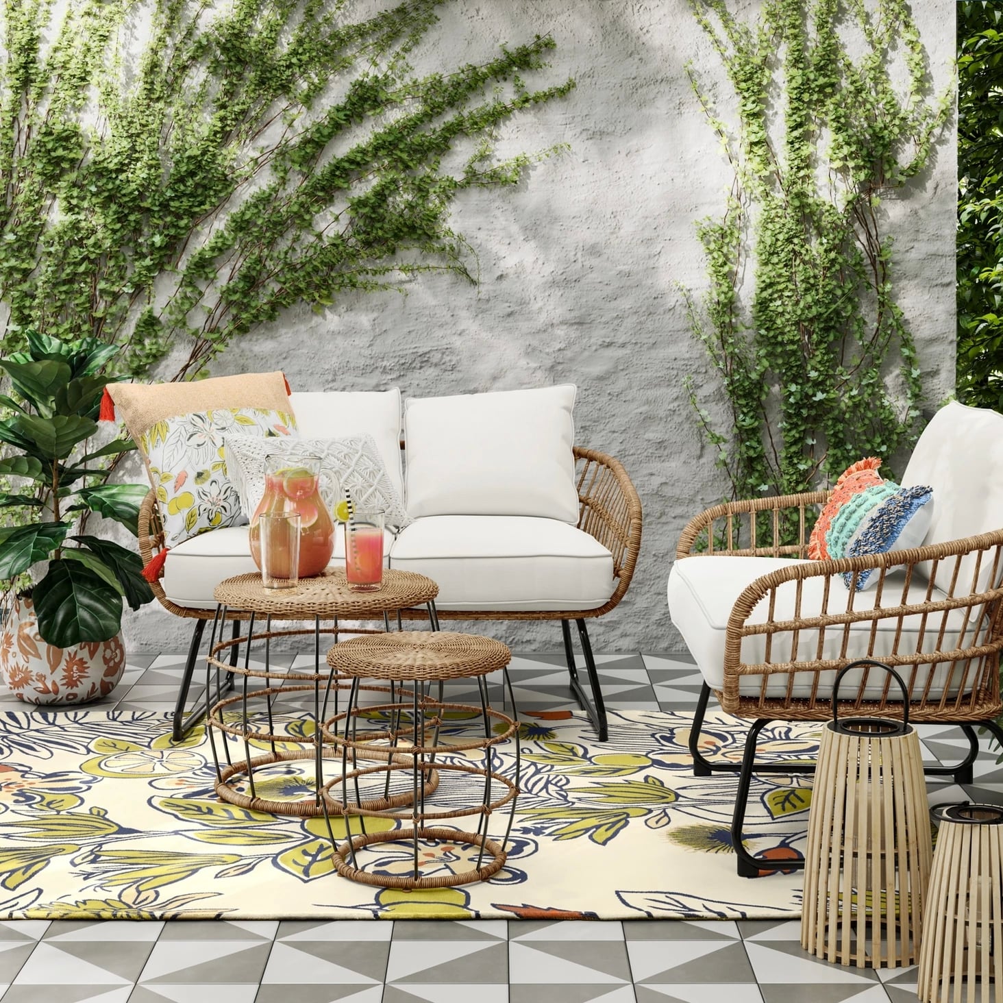 Target patio furniture side tables deals