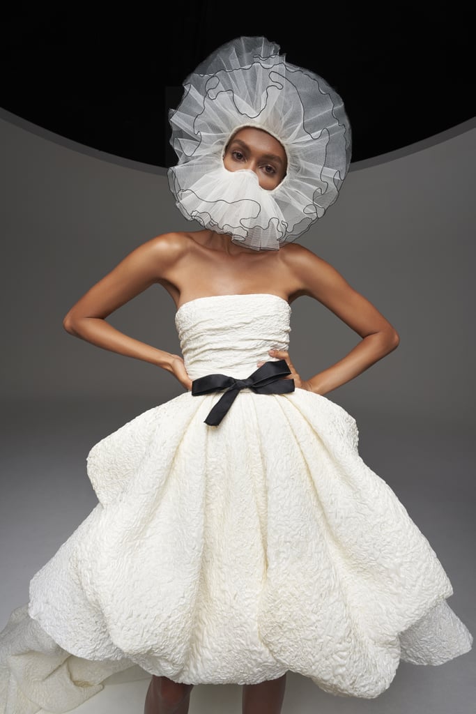 Joan Smalls Models Giambattista Valli's Couture Collection
