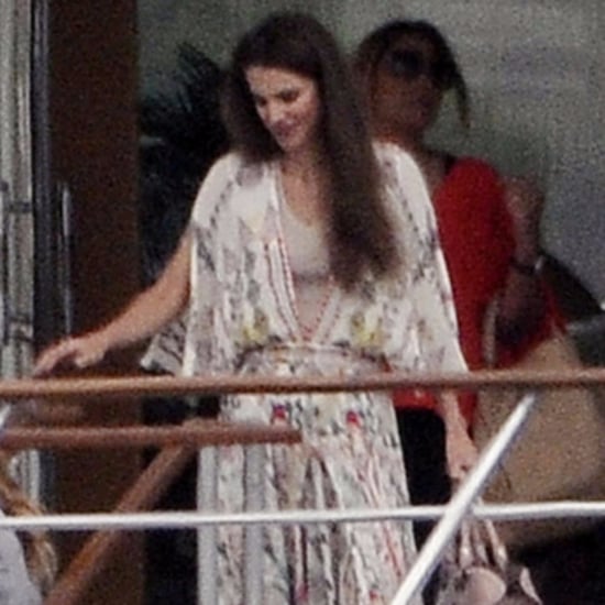 Queen Rania of Jordan Vacations in Italy