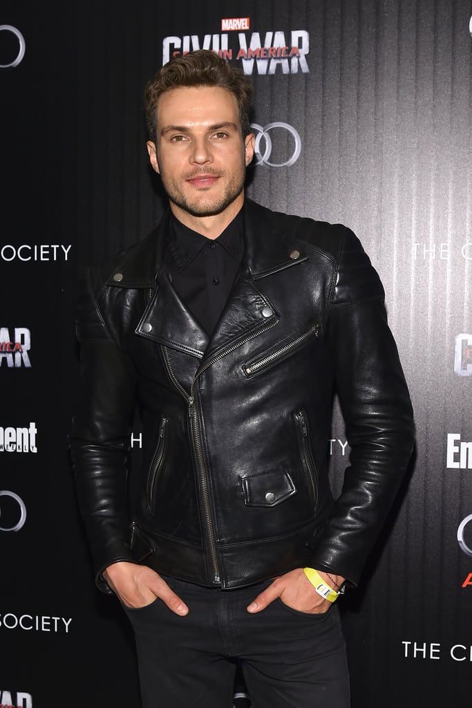 But look: he's just as fine all dressed up too.