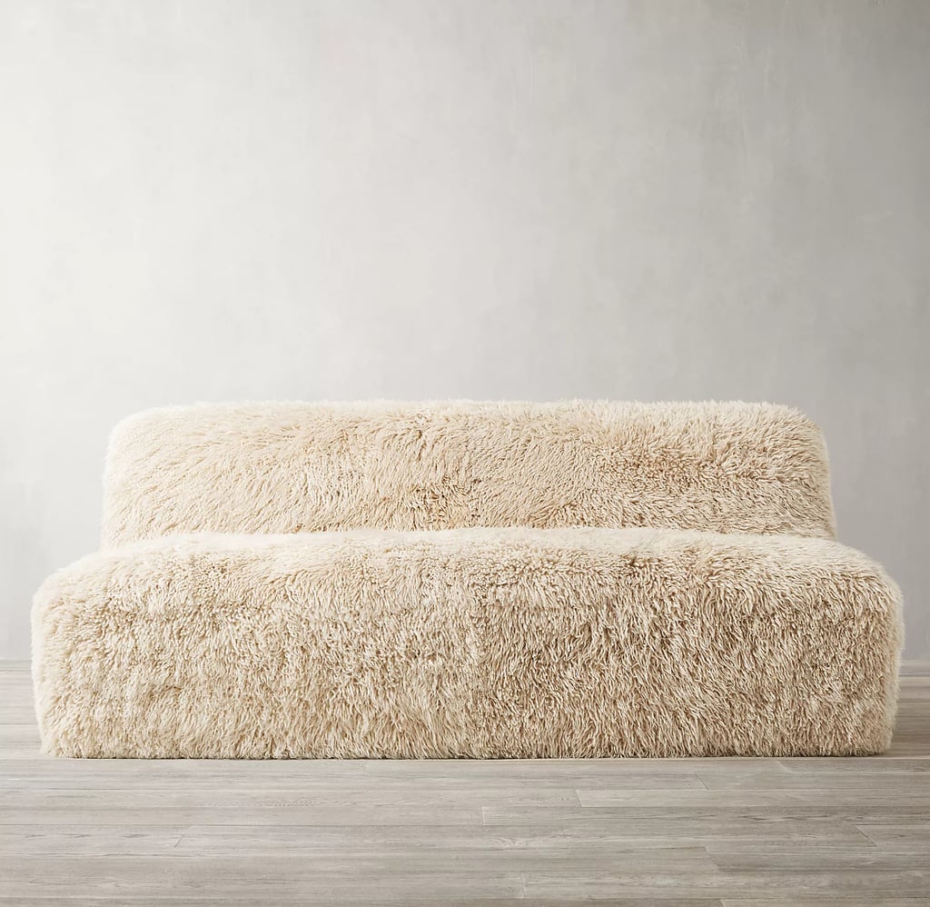 A Small But Eye-Catching Piece: Yeti Sheepskin Sofa