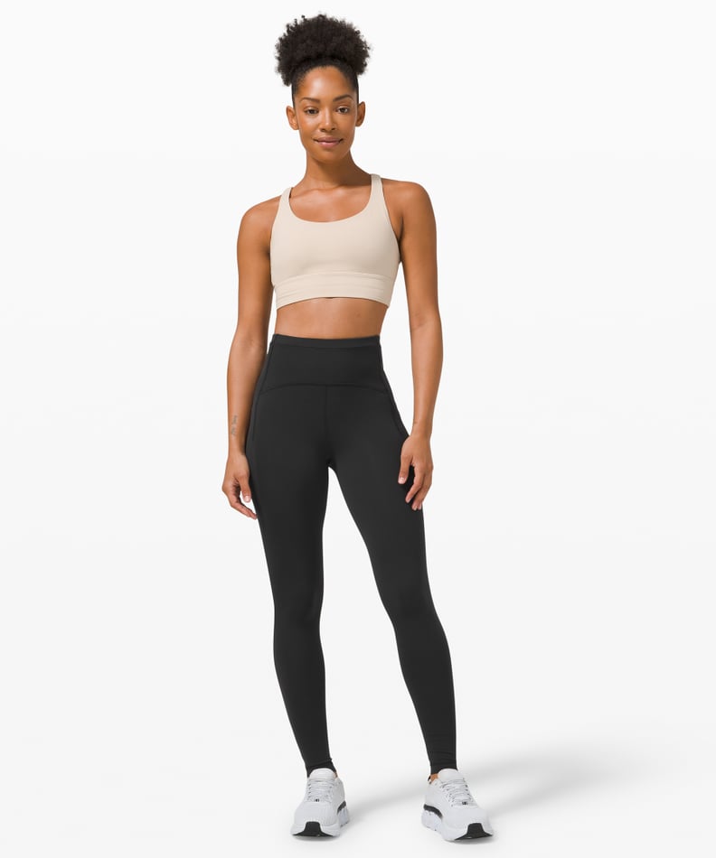 Sporty & Rich - Runner High Waisted Leggings in Cream and Black – stoy