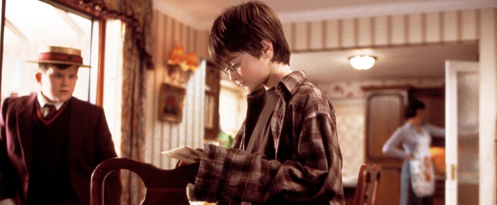 First Page of Harry Potter Book on Wall