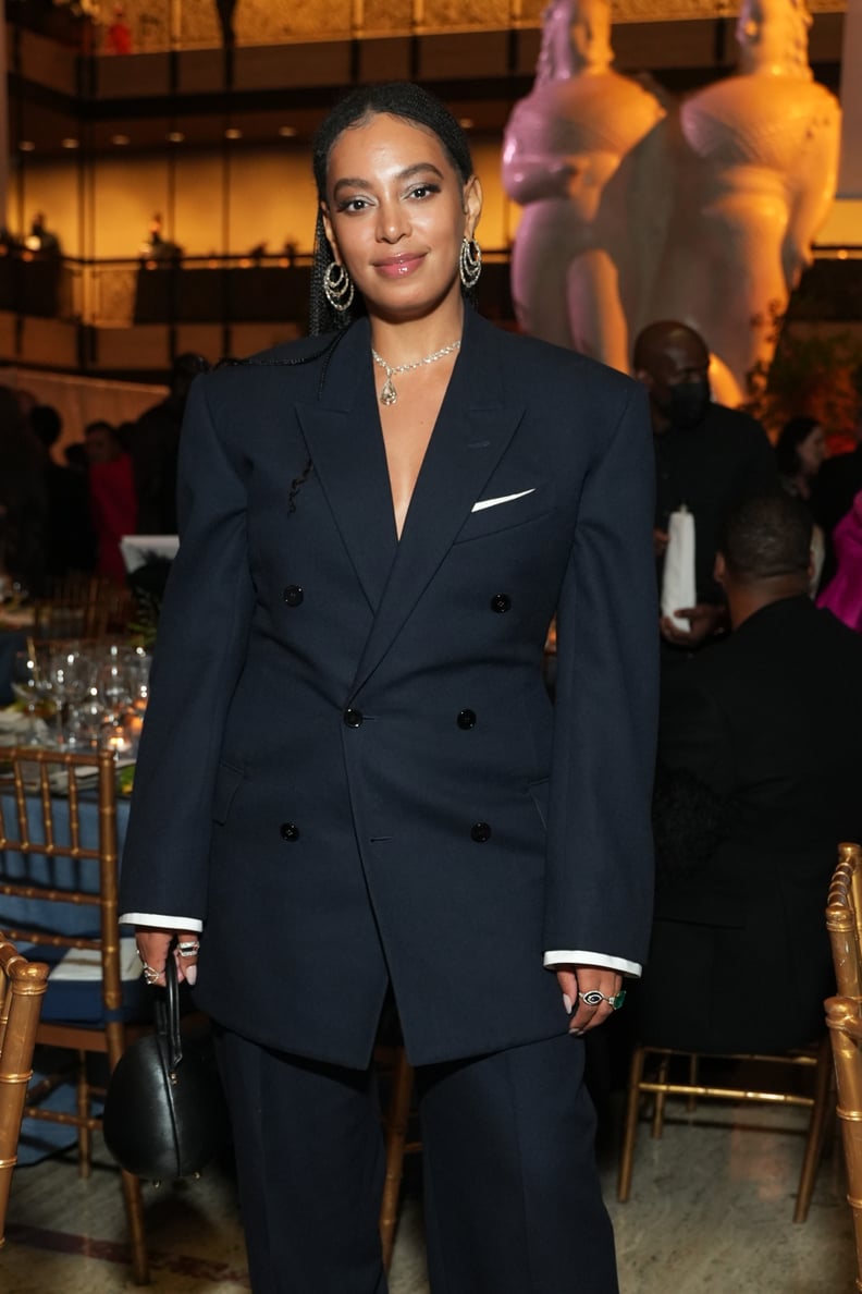 NEW YORK, NEW YORK - SEPTEMBER 28: Solange Knowles  attends New York City Ballet's 2022 Fall Fashion Gala at David H. Koch Theater at Lincoln Center on September 28, 2022 in New York City. (Photo by Sean Zanni/Patrick McMullan via Getty Images)