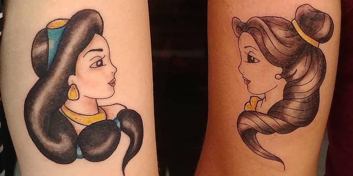 Disney Princesses Transformed Into Tattooed PinUps  DeMilked