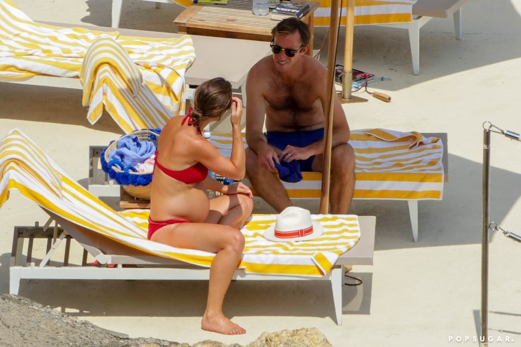 Pippa Middleton Pregnant in Bikini in Italy Pictures 2018