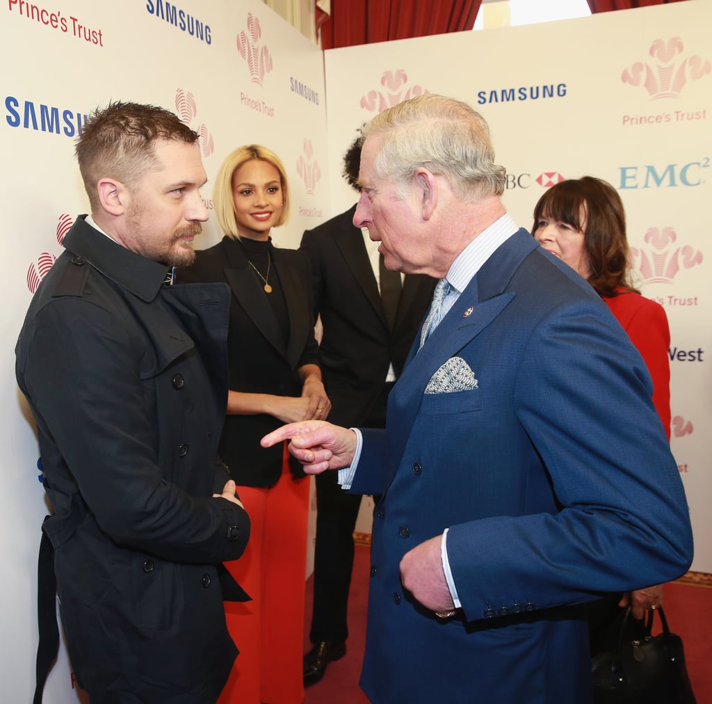 Tom Hardy Meets Prince Charles March 2016