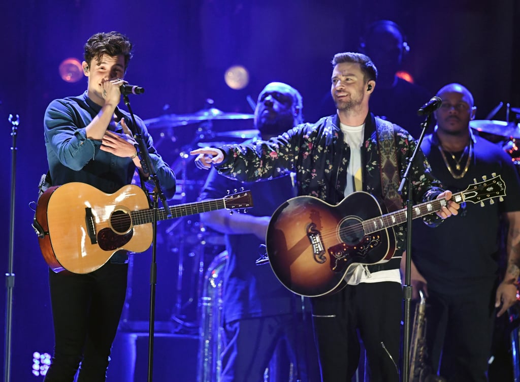 Justin Timberlake and Shawn Mendes iHeartRadio Performance