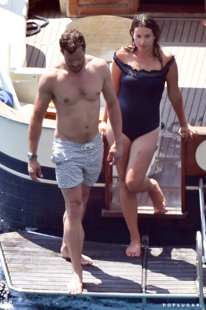 Jamie Dornan And Amelia Warner In Italy August 2018 Popsugar Celebrity Photo 7 