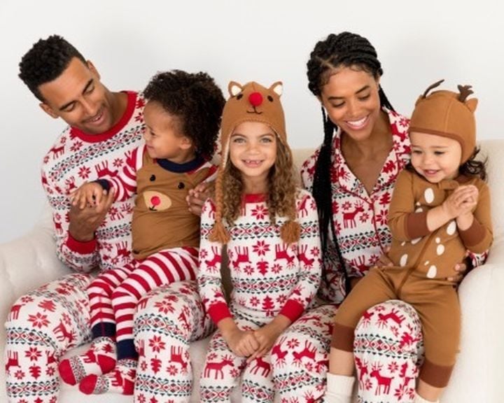Hanna Andersson Dear Deer Collection ($12-$64) | Best Matching Family Pajamas at Hanna Andersson | POPSUGAR Family Photo 13