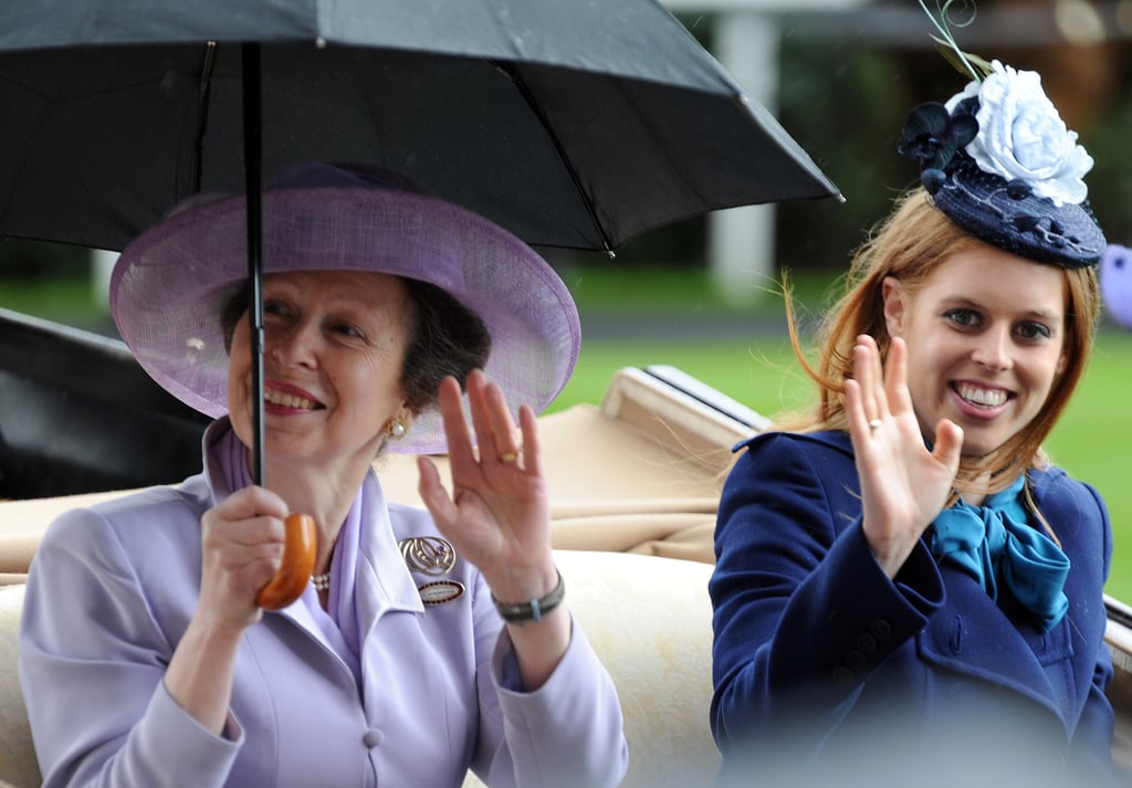 Princess Anne and Princess Beatrice, 2011