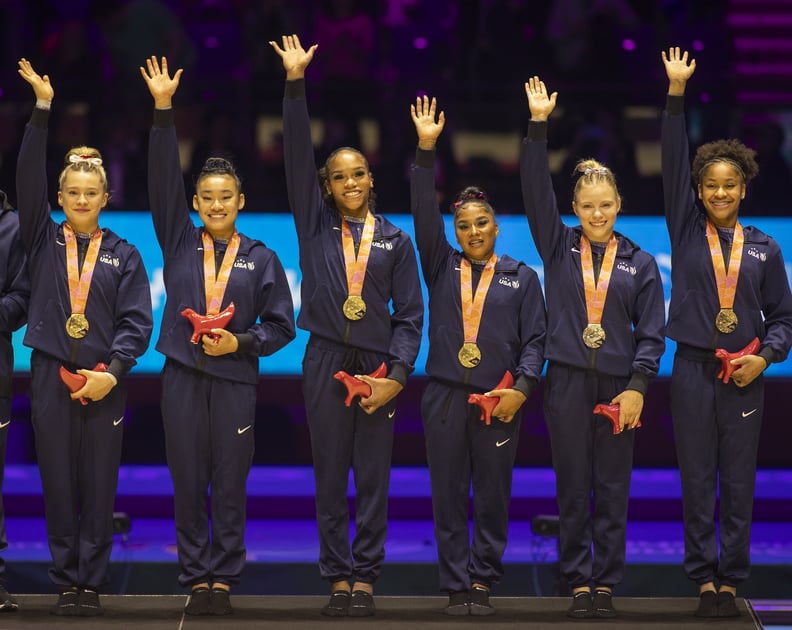 US women's gymnastics team wins historic 7th consecutive world