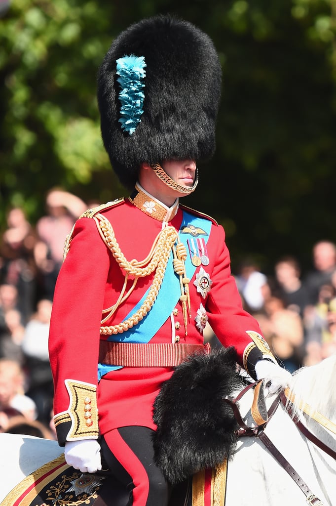 Prince William at the Colonel's Review in London June 2017