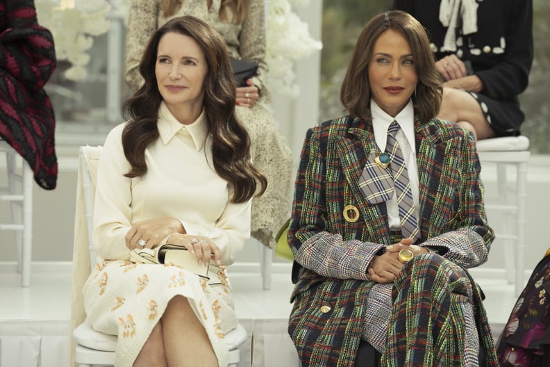 Charlotte York's Cream Separates and LTW's Plaid Look on "And Just Like That" Season 3, Episode 12