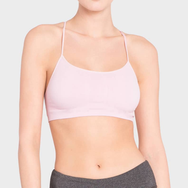 Lotus Baby Sports Bra - Baby Pink -Darddi Collections