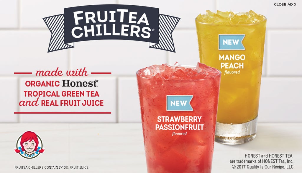 Learn more about Wendy's FruiTea Chillers, available for a limited time this summer!