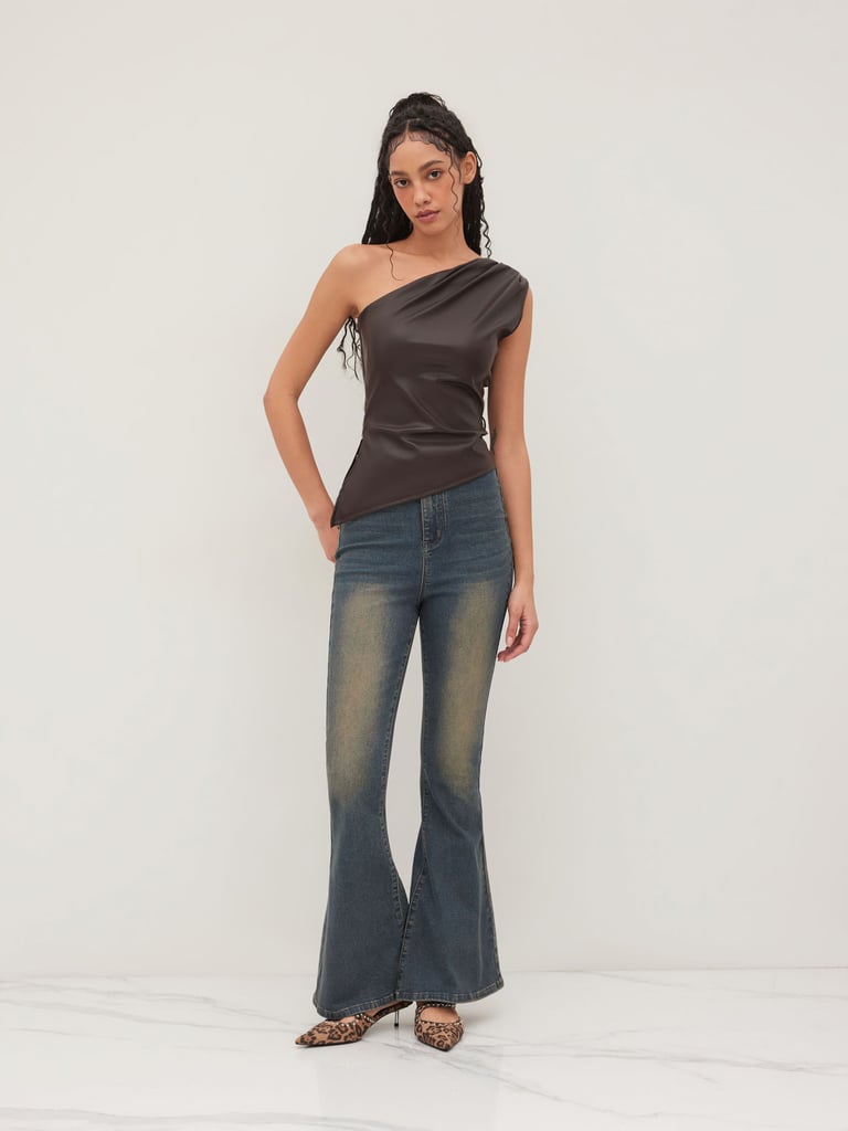 Faded Flare Jeans