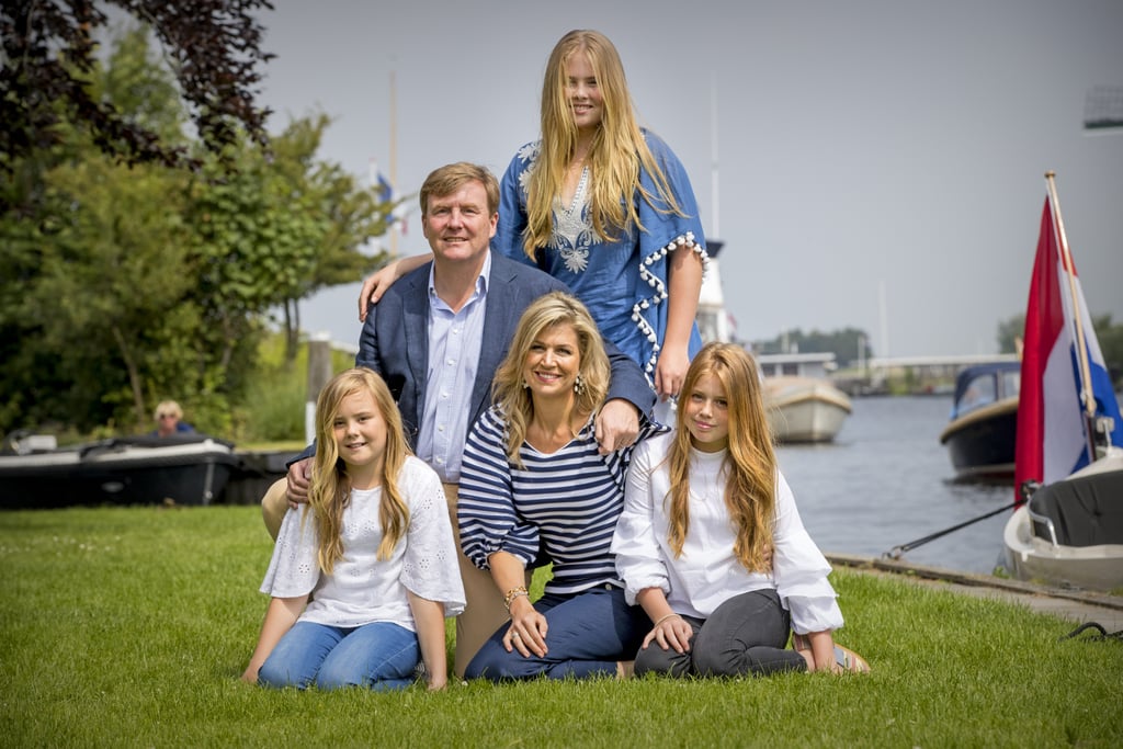 Queen Maxima and Dutch Royal Family Summer Portraits 2017