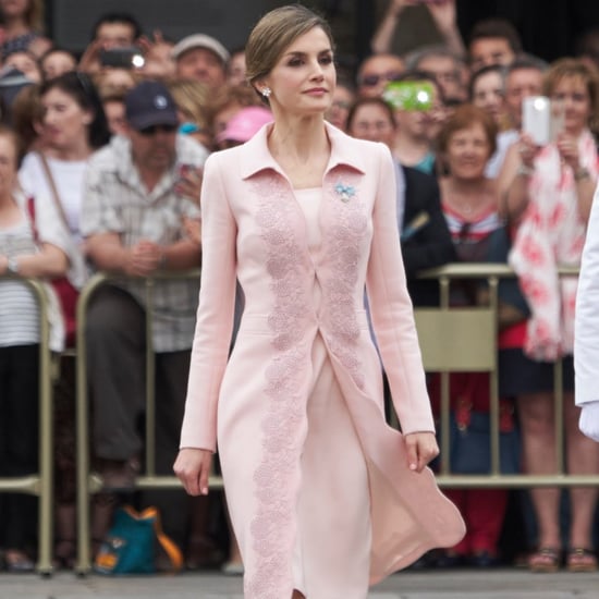 Queen Letizia's Pink Coat June 2016