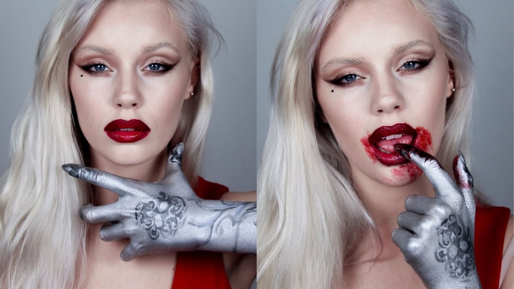 Easy Halloween Makeup For "AHS"'s the Countess