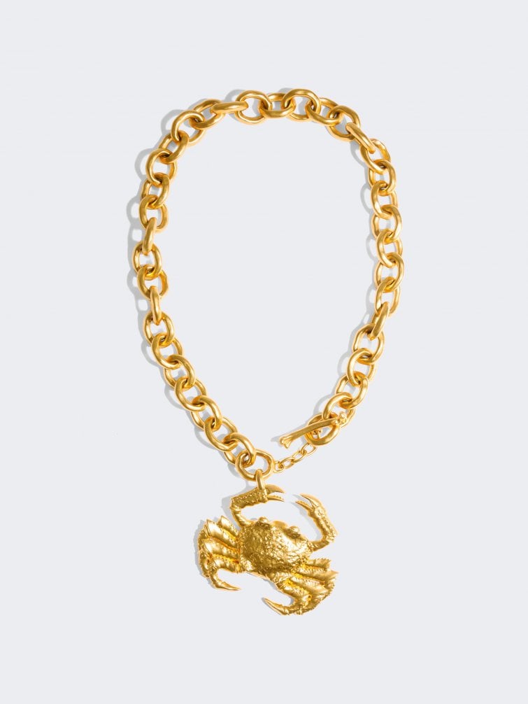 Schiaparelli Zodiac Cancer Necklace
