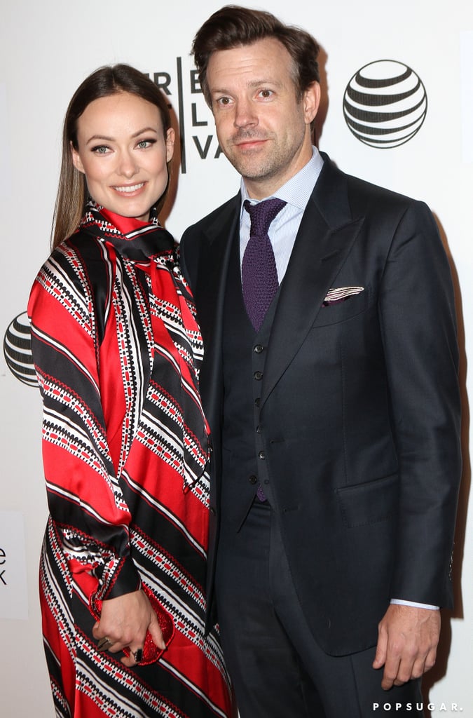 Olivia Wilde and Jason Sudeikis cuddled up for the NYC premiere of Tumbledown on Saturday.